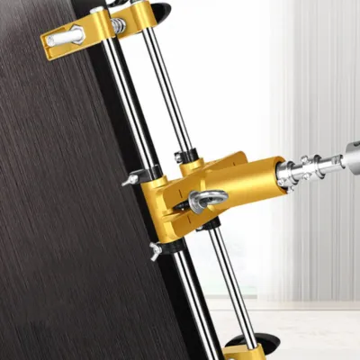 Solid Wood Door Tapper Woodworking Indoor Installation Lock Artifact Unlocking Hole Tool