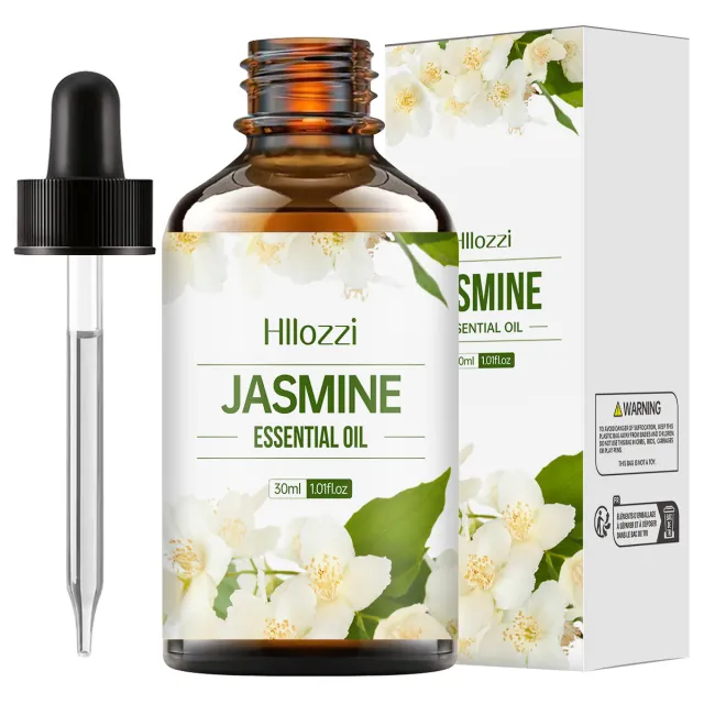 30ml Organic Oil Aromatherapy Massage Aromatic Skin Care Castor Oil Jasmine Essential Oil - Shop at LoveMi