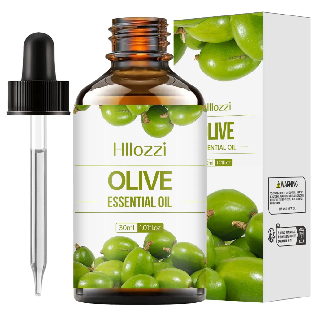 30ml Organic Oil Aromatherapy Massage Aromatic Skin Care Castor Oil - Olive Essential Oil
