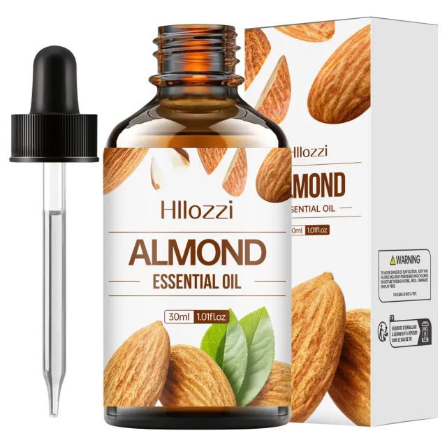 30ml Organic Oil Aromatherapy Massage Aromatic Skin Care Castor Oil Almond Essential Oil - Shop at LoveMi
