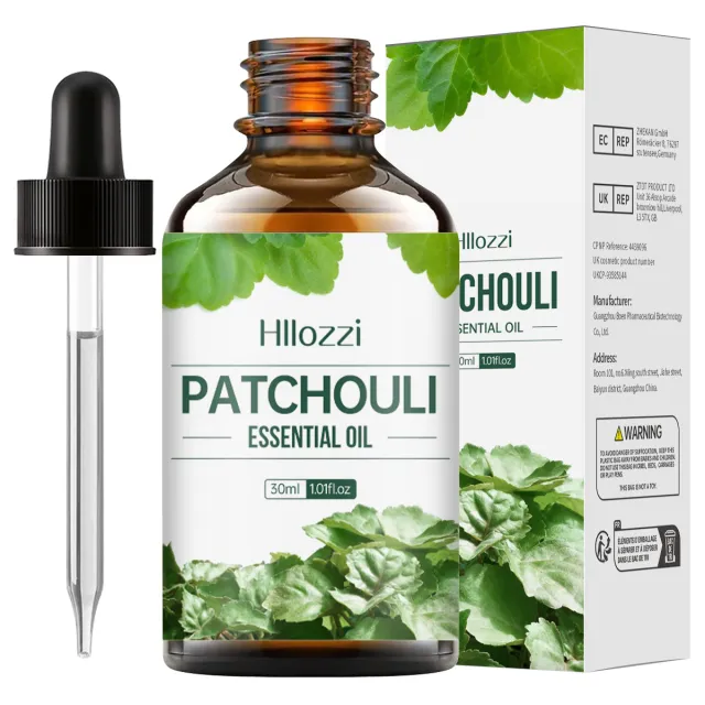 30ml Organic Oil Aromatherapy Massage Aromatic Skin Care Castor Oil Patchouli Essential Oil - Shop at LoveMi