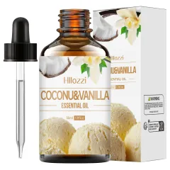 30ml Organic Oil Aromatherapy Massage Aromatic Skin Care Castor Oil - Coconuvanilla Essential Oil - View 1