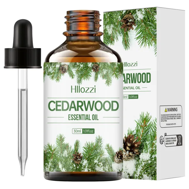 30ml Organic Oil Aromatherapy Massage Aromatic Skin Care Castor Oil Cedarwood Essential Oil - Shop at LoveMi