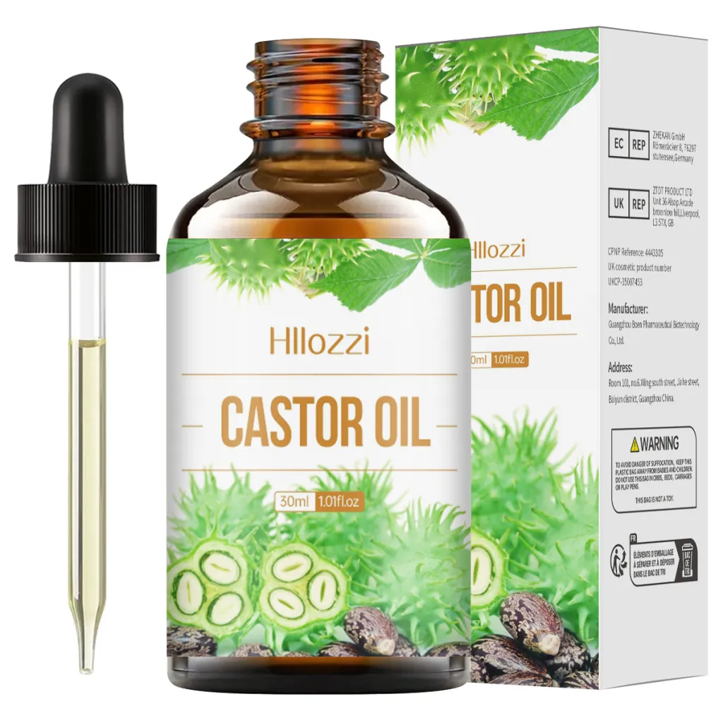 30ml Organic Oil Aromatherapy Massage Aromatic Skin Care Castor Oil - Castor Oil