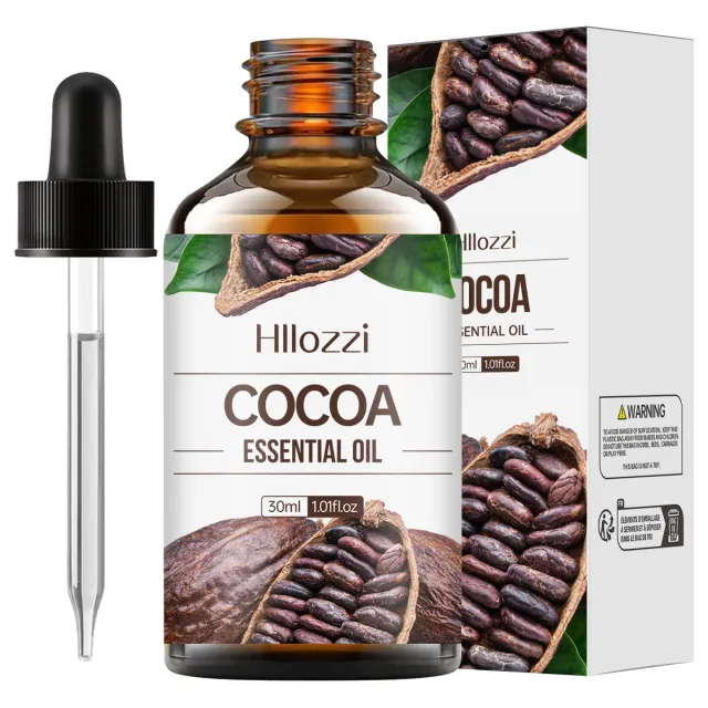 30ml Organic Oil Aromatherapy Massage Aromatic Skin Care Castor Oil Cocoa Essential Oil - Shop at LoveMi