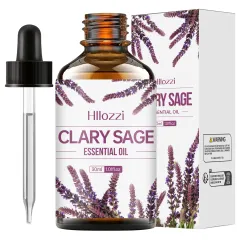 30ml Organic Oil Aromatherapy Massage Aromatic Skin Care Castor Oil - Clary Sage Essential Oil - View 1