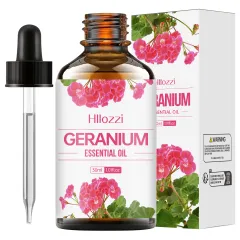30ml Organic Oil Aromatherapy Massage Aromatic Skin Care Castor Oil - Geranium Essential Oil - View 1