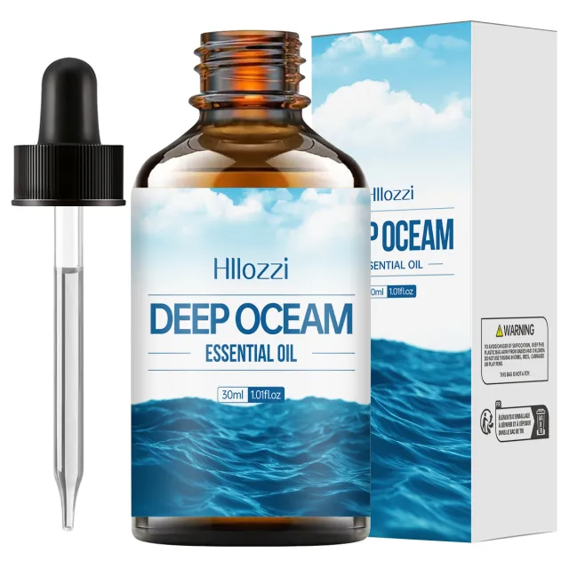 30ml Organic Oil Aromatherapy Massage Aromatic Skin Care Castor Oil Deep Ocean Essential Oil - Shop at LoveMi
