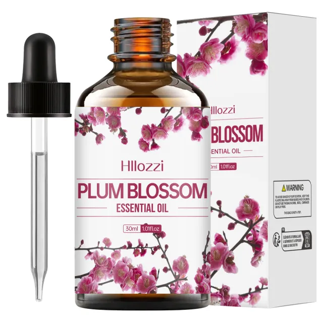 30ml Organic Oil Aromatherapy Massage Aromatic Skin Care Castor Oil Plum Blossom Essential Oil - Shop at LoveMi