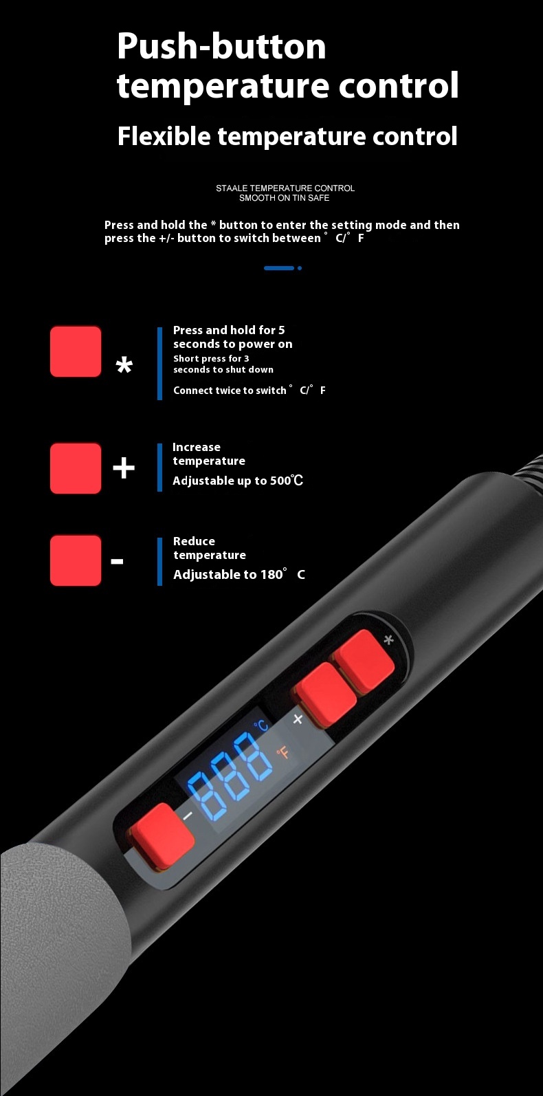 Electric Soldering Iron Household Small Repair Welding Soldering Gun Electric Welding Pen Soldering Luotie Artifact - Image 4