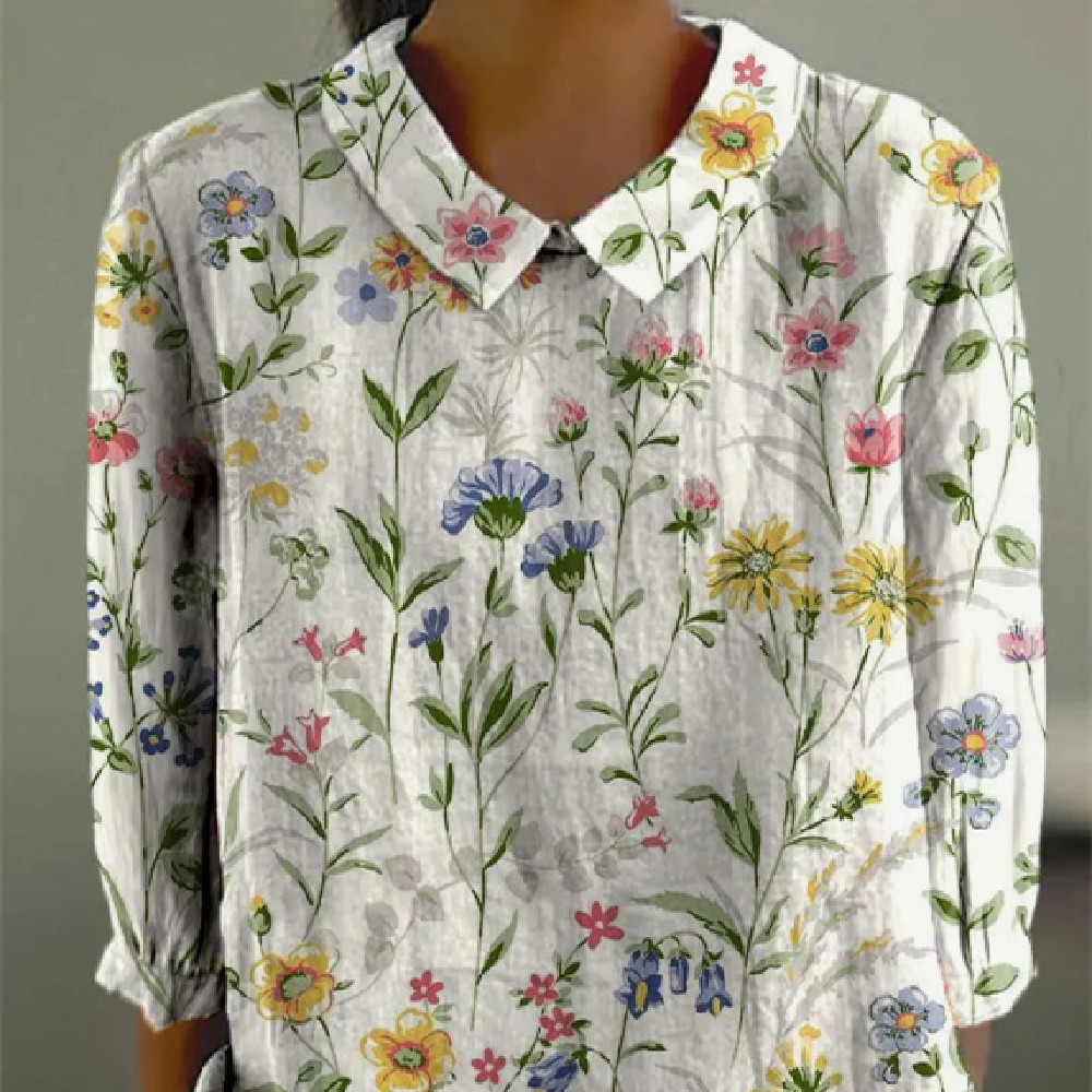 Women's Fashion Short Sleeve Printed Pullover