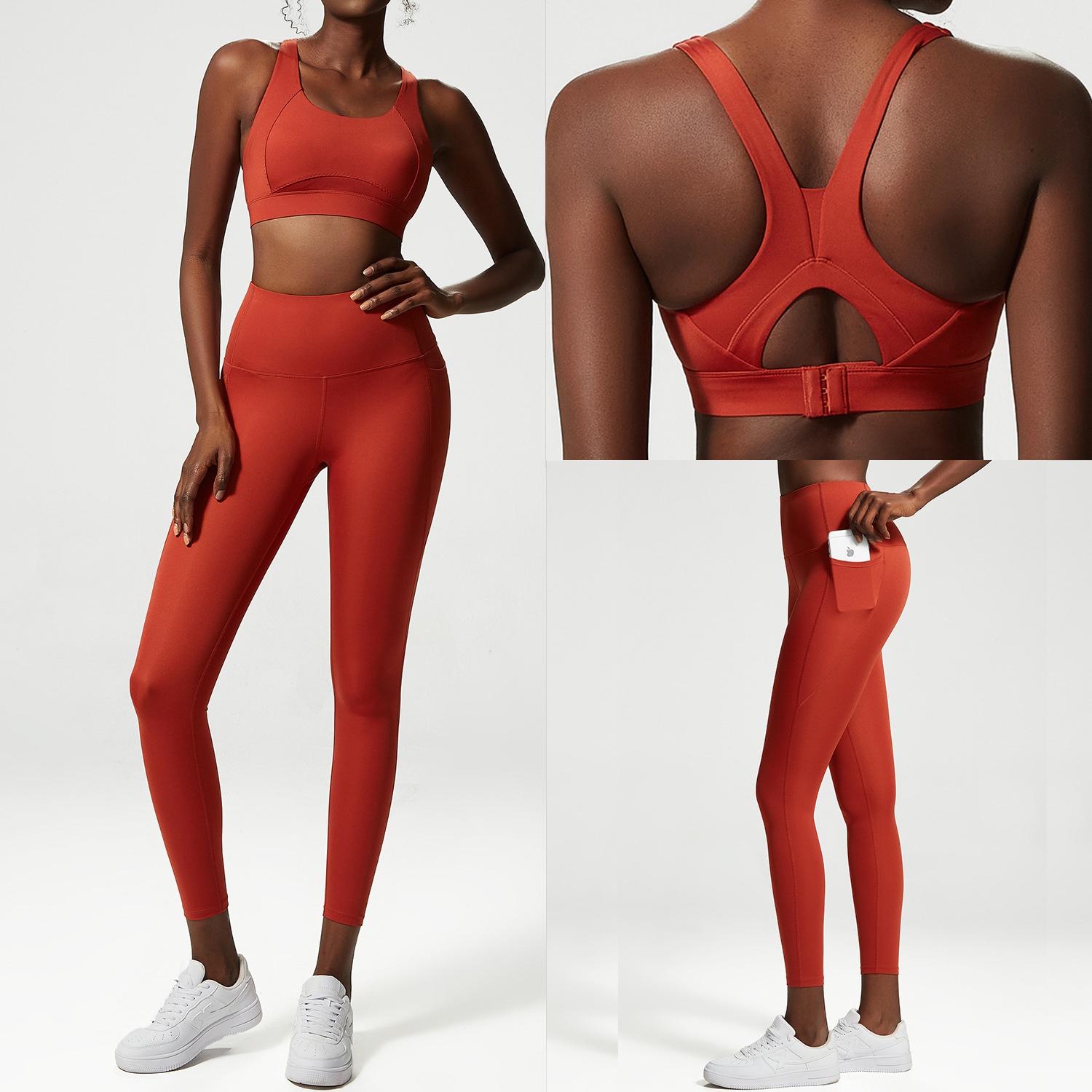 Sports Underwear Yoga Clothes Fitness Nude Feel Suit