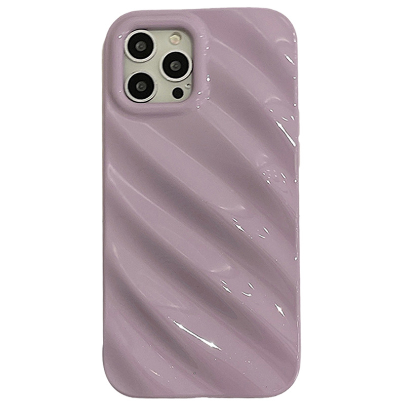 Ins Style Simple Pleated Phone Case - Image 3