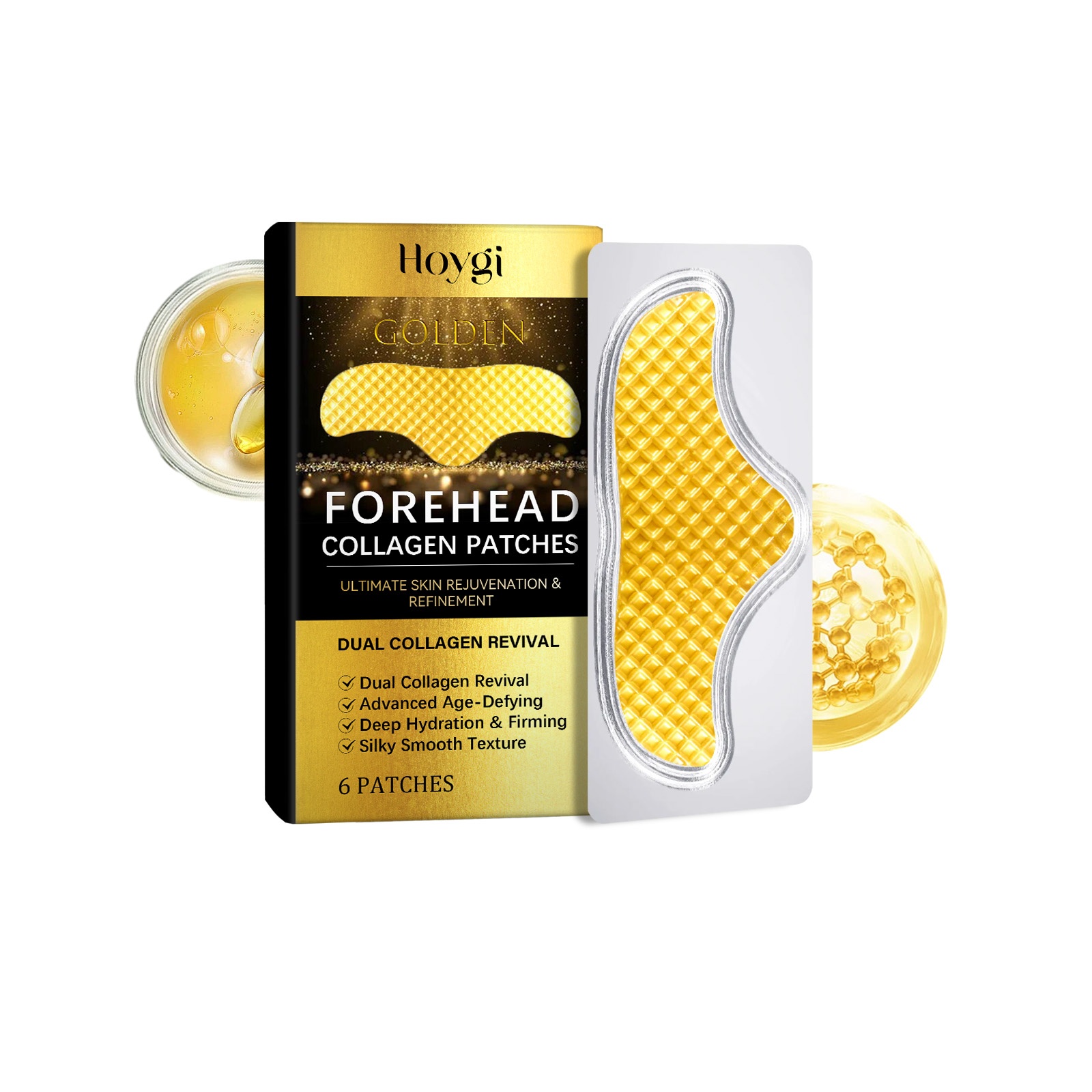 Firming Forehead Anti wrinkle Mask Moisturizing Fade Lines Eyes Mask Firming Forehead Stickers Affixed Lifting Firming And Hydrating 6 Patches - Shop at LoveMi