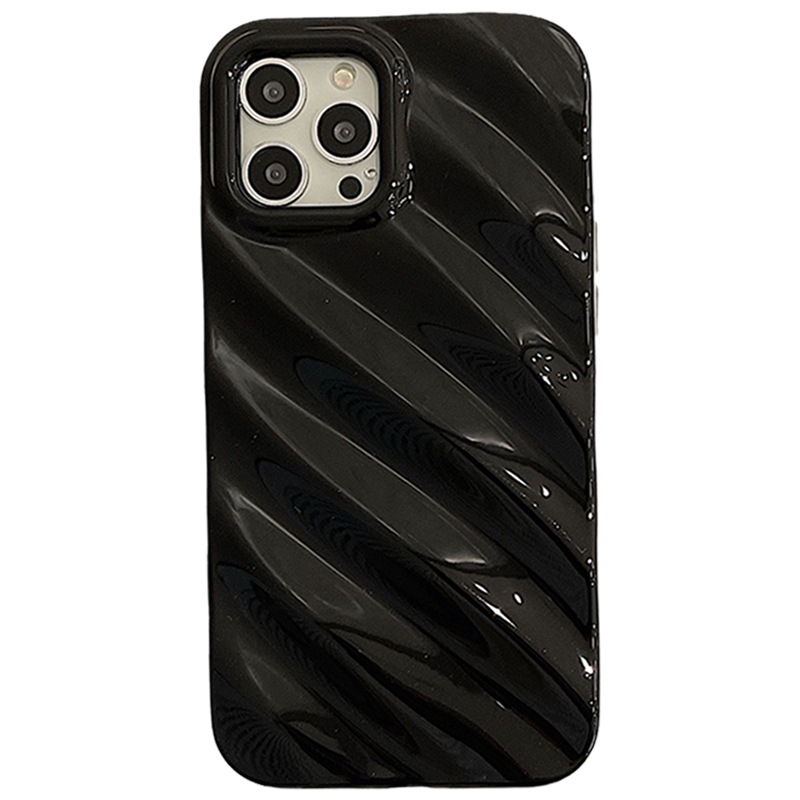 Ins Style Simple Pleated Phone Case - Image 4