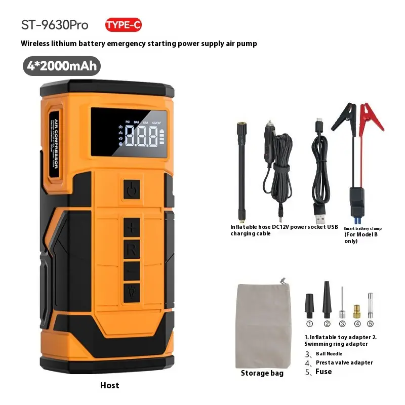 Car Start Ignition Charging Treasure With SOS Light Rescue Electric Treasure
