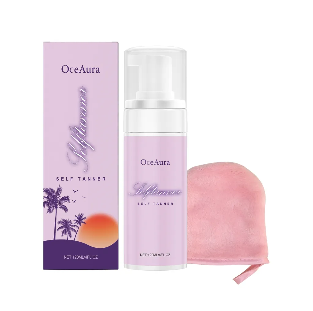 Nourishing Skin Sun Tanning Mousse Bronze Body Milk Wheat Skin Neck Cream - Sun Tanning Mousse