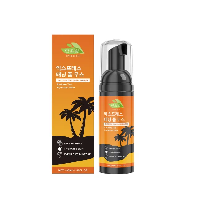 Fast Sun Tanning Foam Mousse Even Skin Color Lasting Moisturizing Sun Tanning Mousse - Shop at LoveMi