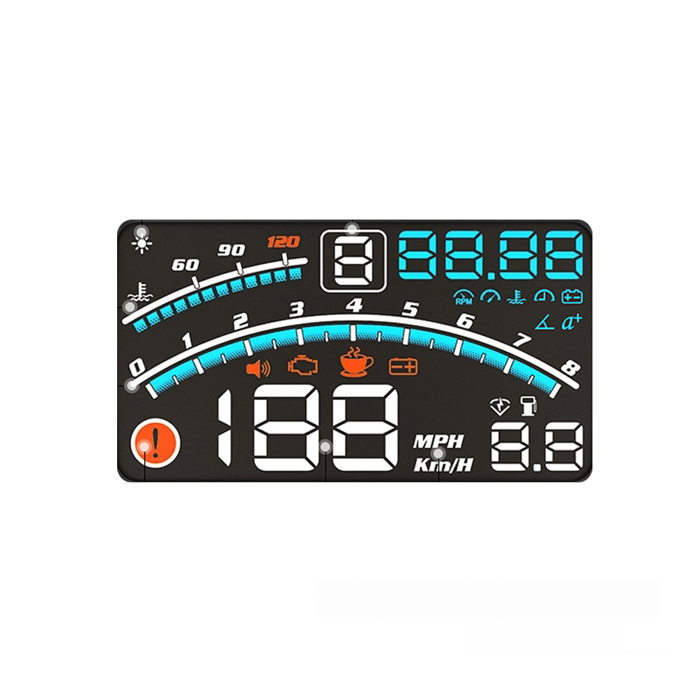 HD Non-fuzzy Compatibility Best 58 Screen Head-up Display