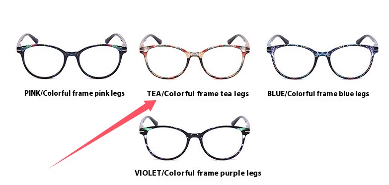 Colorful Tea Frame