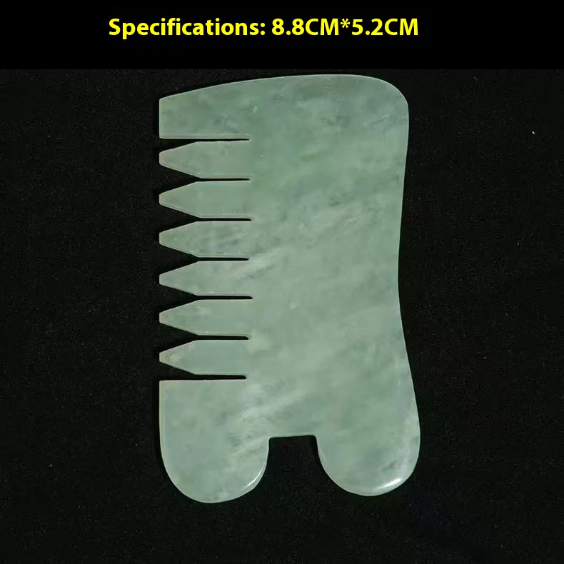 Fashion Personality Jade Meridian Scraping Comb