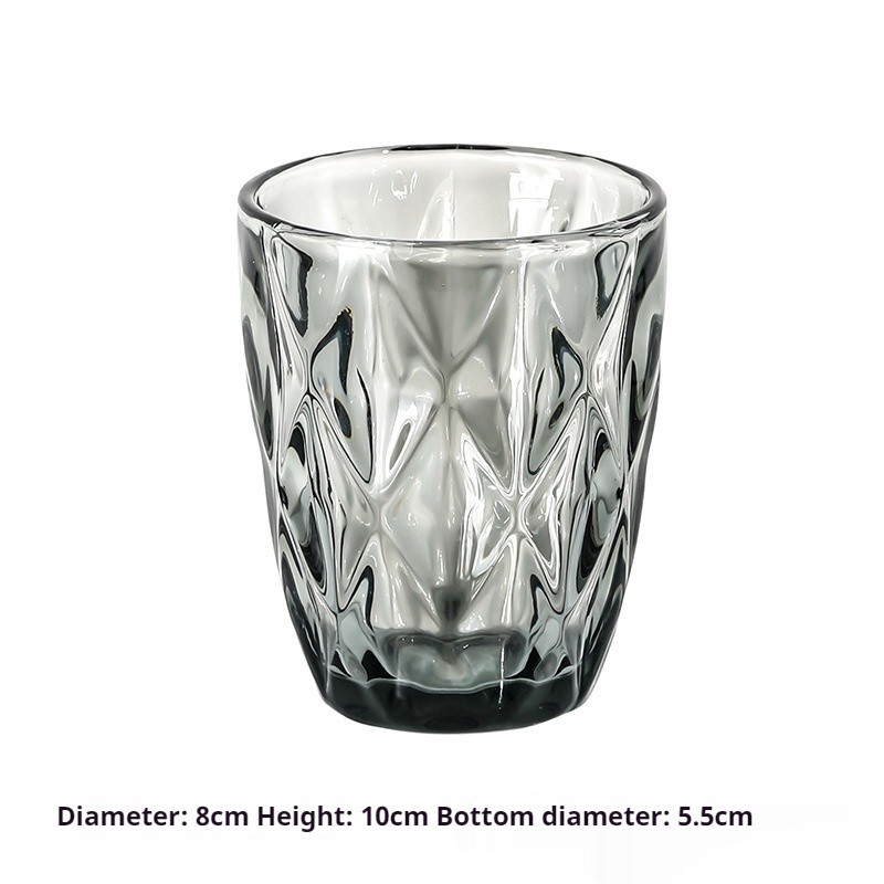 Smoky Gray Diamond Small Cup