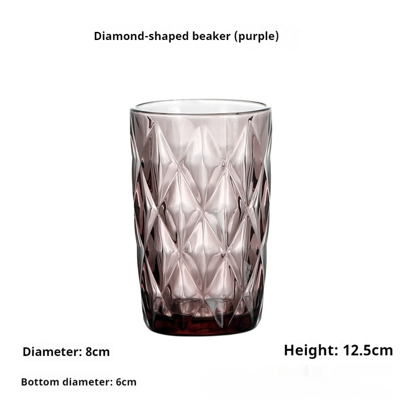 Purple Diamond Beaker