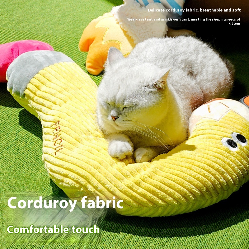 وسادة حيوانات أليفة شخصية بتصميم فصول السنة الأربعة