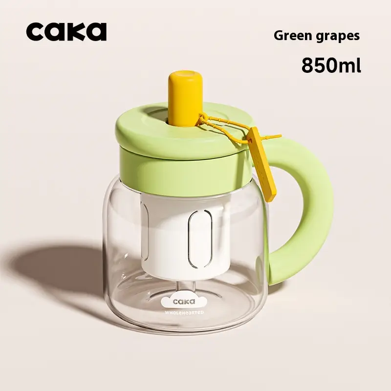 Creative High Temperature Resistant Handle Leak Pot Tea Cup