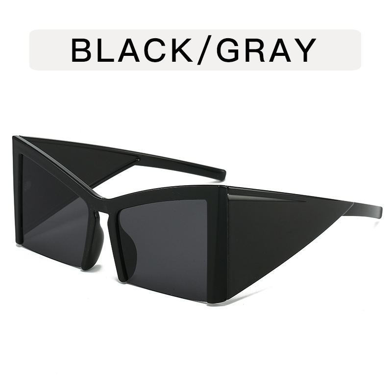 Y2g Special-shaped Half-frame Niche Sunglasses - Image 8