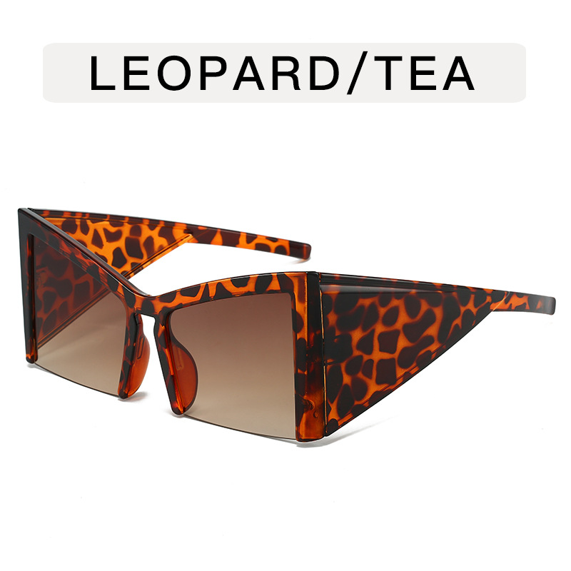 Y2g Special-shaped Half-frame Niche Sunglasses - Image 3