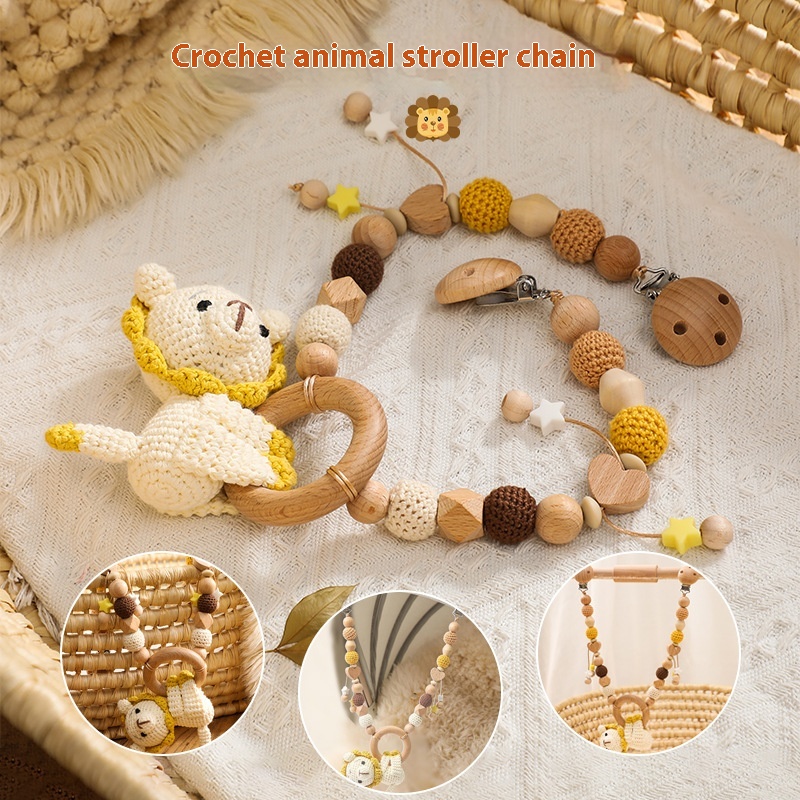 Baby Crib Hanging Bunny Music Car Doll Pendant Nibbling Toy