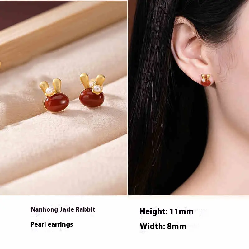 Niche Unique Light Luxury High-grade Female Sterling Silver Temperamental Earrings