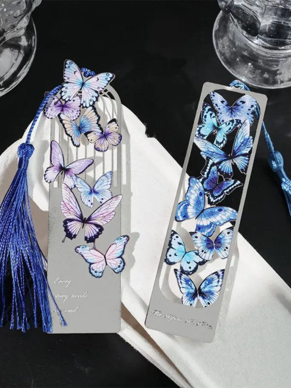 Butterfly Metal Bookmark lifestyle photo 3