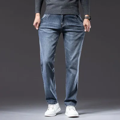 New Loose Straight Stretch Pants For Men