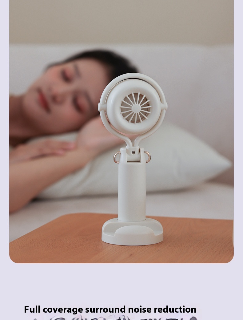 Ventilateur portable sans pales (sans hélice) rechargeable USB 3 vitesses 2