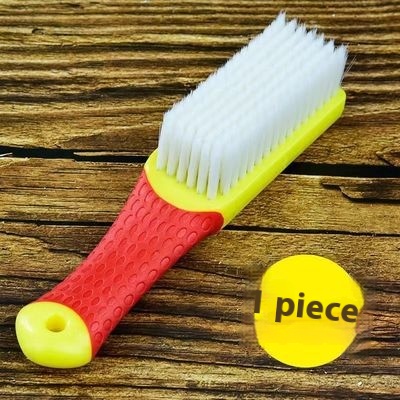Long Yellow Handle Shoe Brush