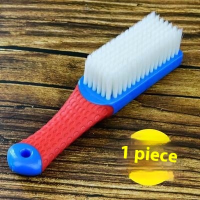 Long Blue Handle Shoe Brush