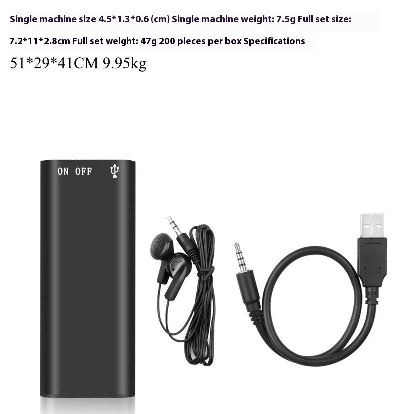 HD Recorder Digital Clear MP3 Player - Image 2