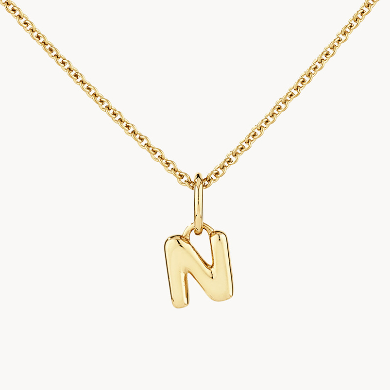 26 English Letter Pendant Necklace
