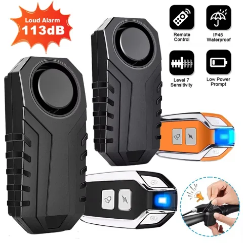 Elecpow Bike Alarm Remote Control Waterproof Electric Bicycle Motorcycle