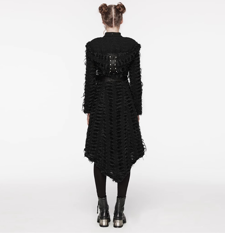 Gothic Punk Washed Heavy Industry Broken Coat