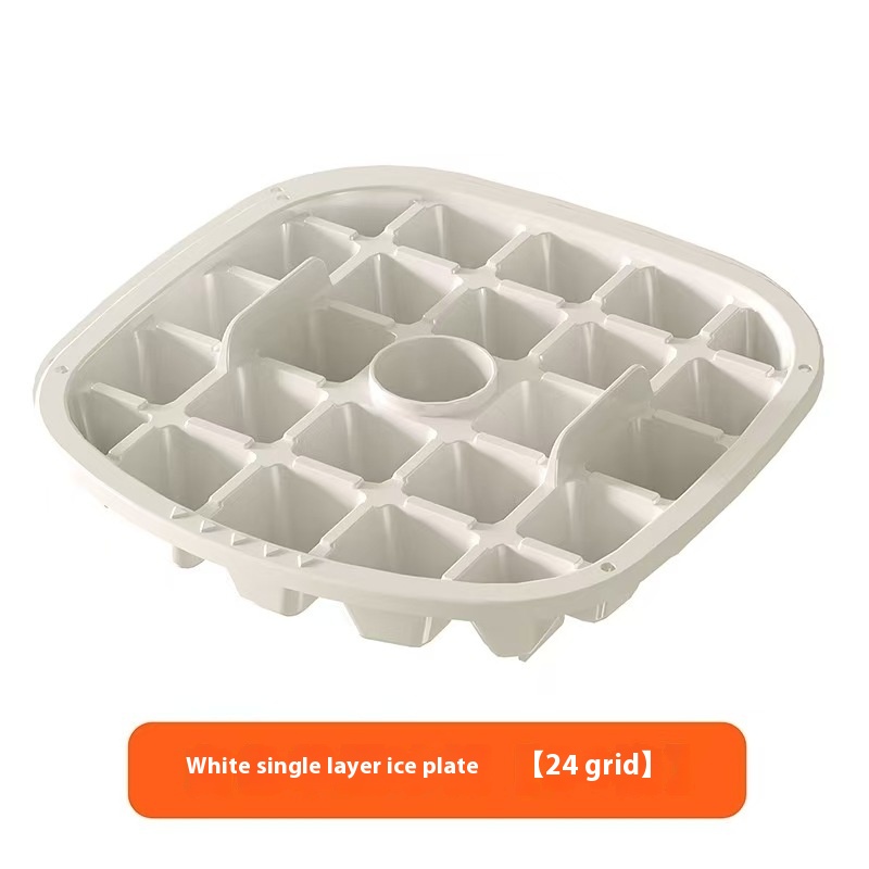 Press-type Convenient Outdoor Portable Ice Tray Large Capacity Ice Bucket 48 Ext - Picture 7 of 12