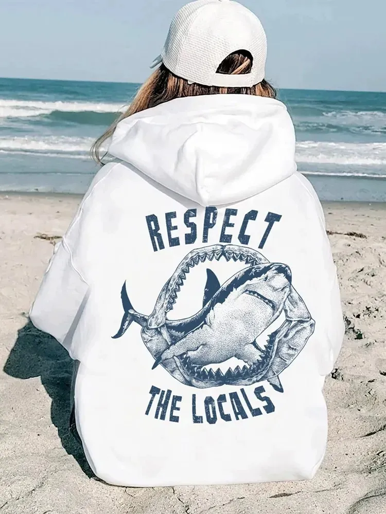 Female Letter 3d Printed Pullover Sweatshirt - White