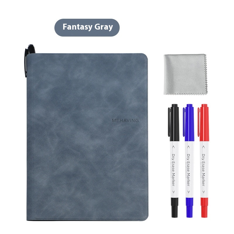 Desktop Erasable Whiteboard Notebook Wall Sticker