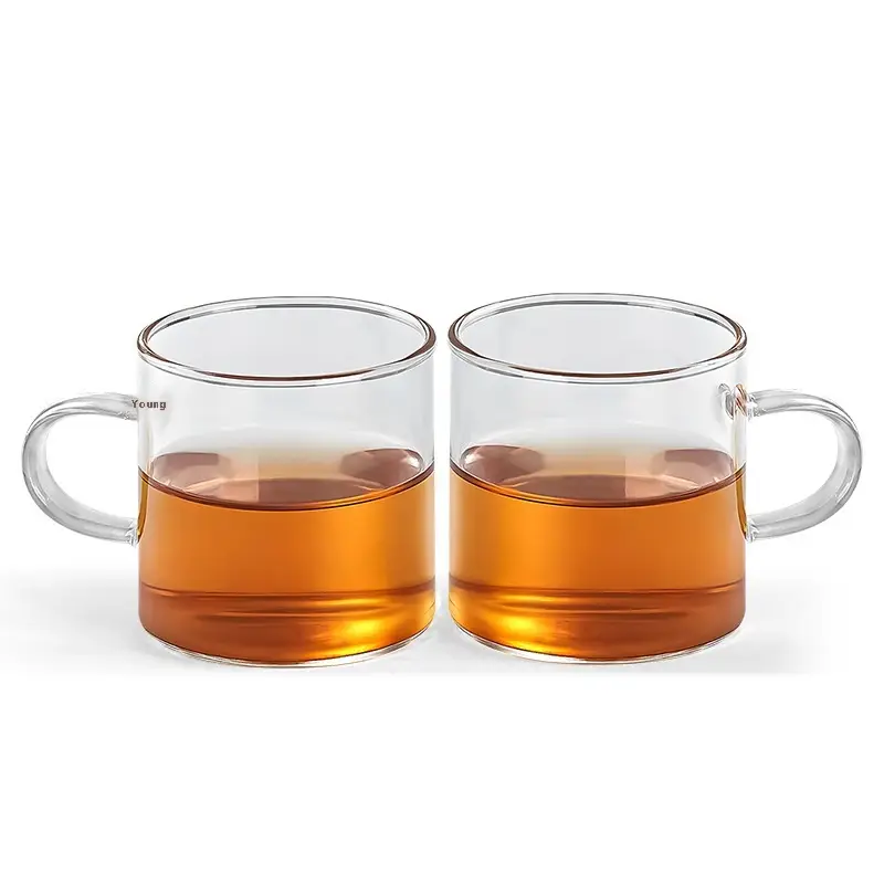 Glass With Handle Household High Temperature Resistant Tea Cup