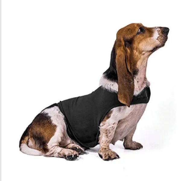 Anxiety Jacket Vest Summer Medical Treatment To Calm Down Cat Clothes Dog Comfort Clothes Dark Grey - Shop at LoveMi