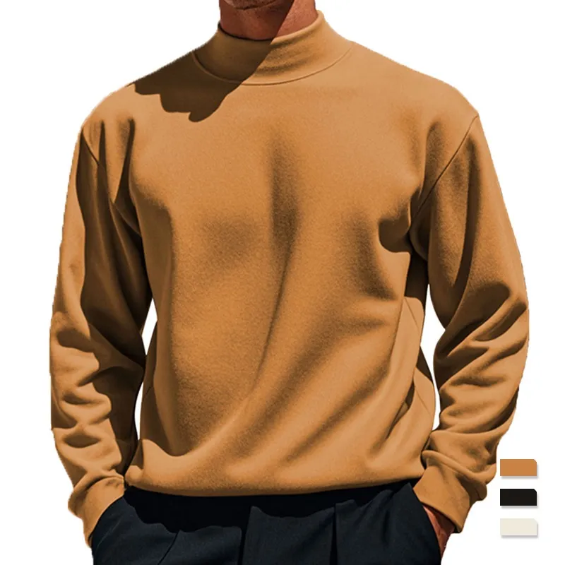 Dralon Men's Knitted Cashmere Sweater
