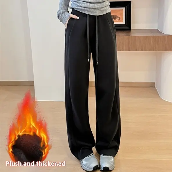 Women's Spring And Autumn Loose Narrow Wide-leg Pants