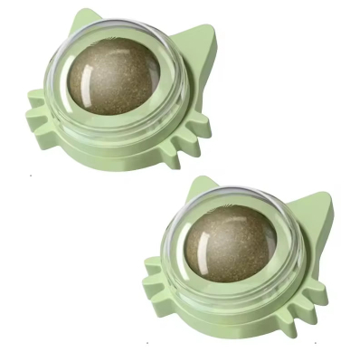 Catnip Ball Wall Edible Rotating